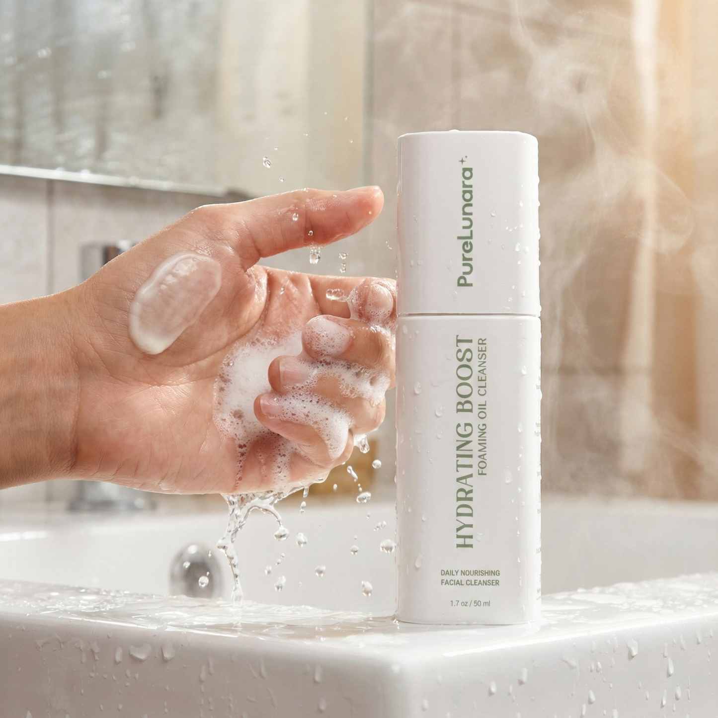 Milky Oil Foaming Cleanser