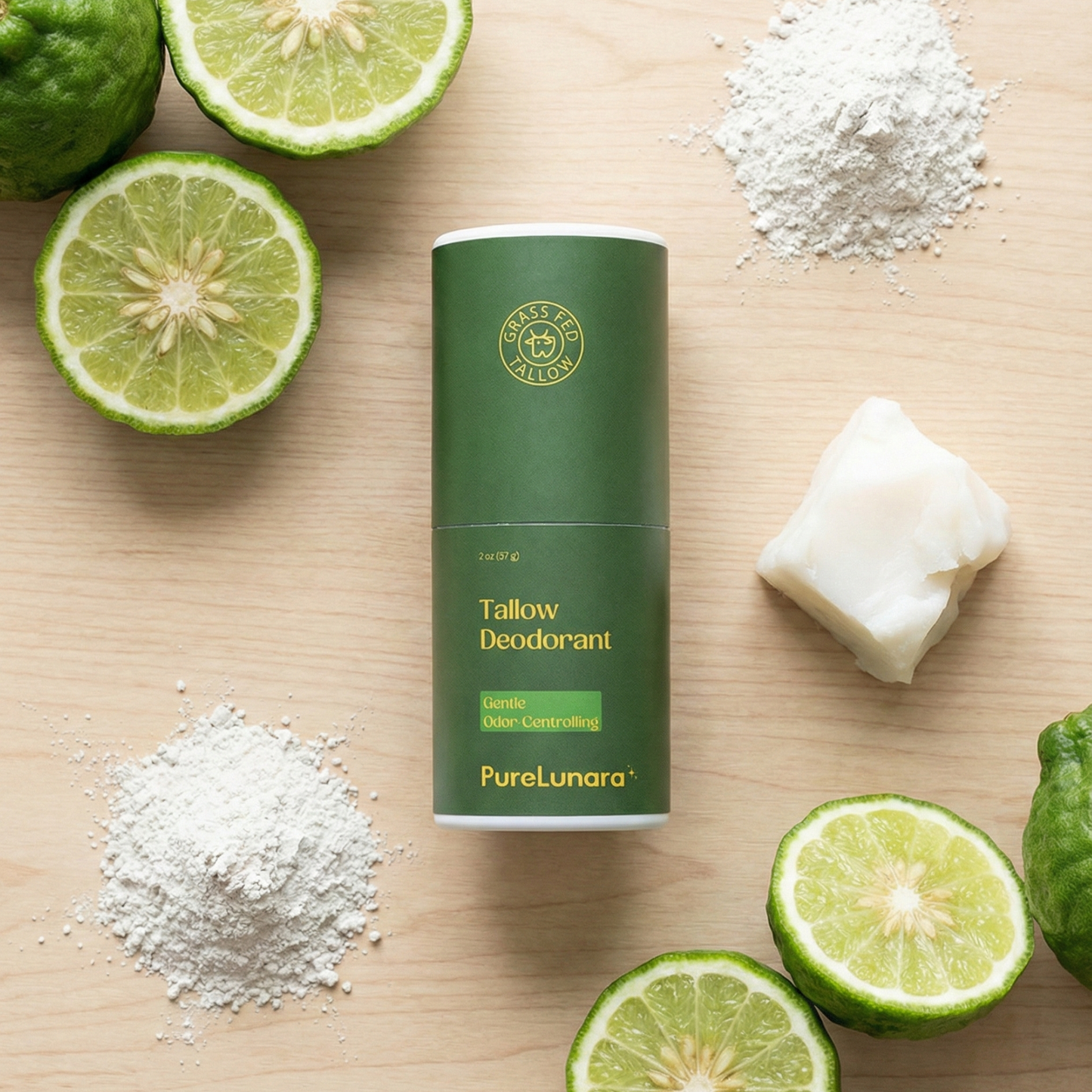 Natural Tallow Deodorant Stick