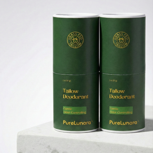 2 Pack Natural Tallow Deodorant Stick