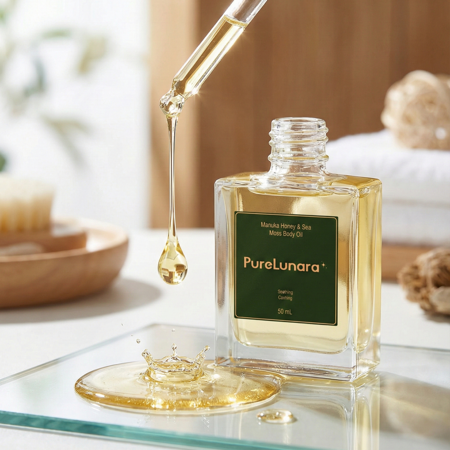 Manuka Honey Sea Moss Post-Shave Oil