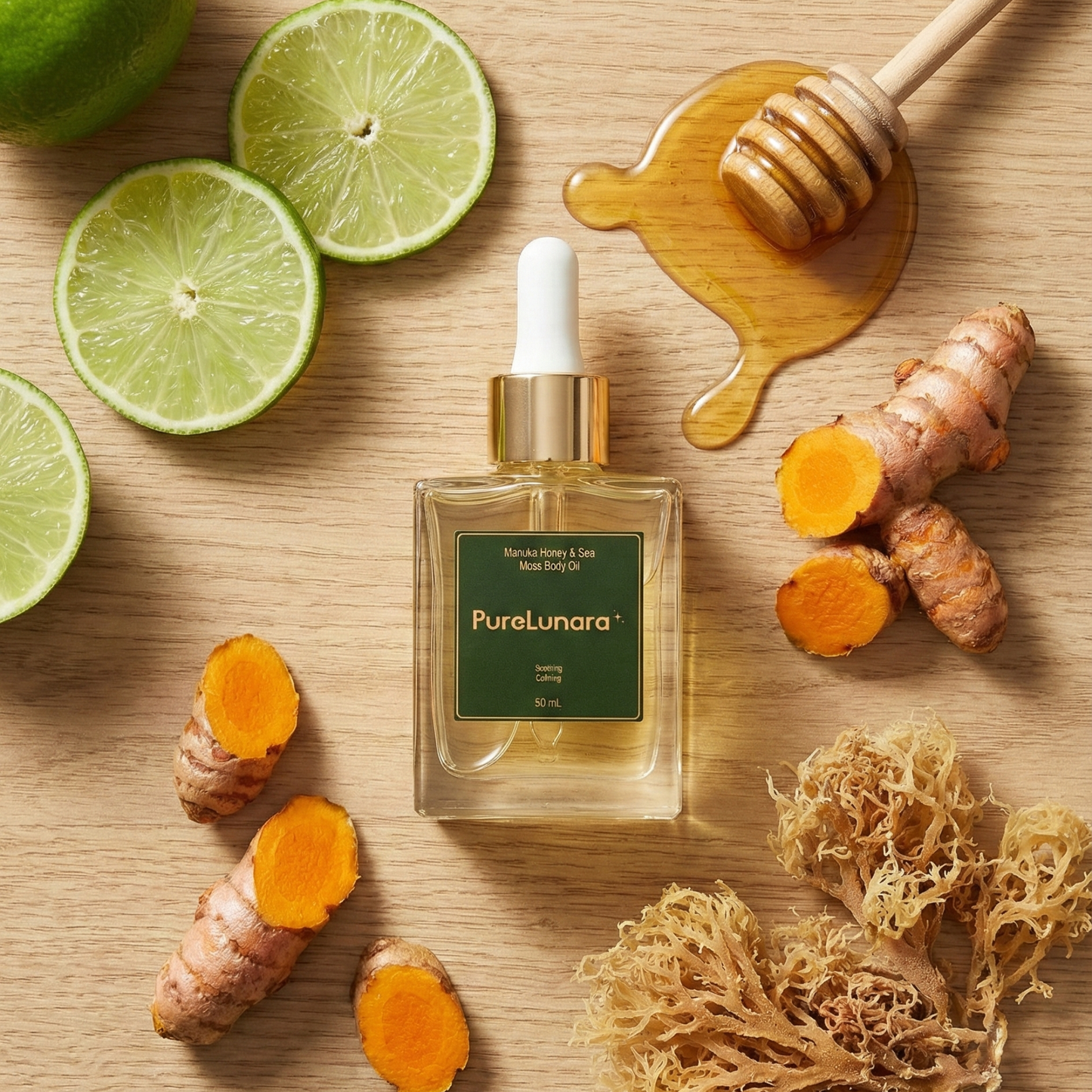 Manuka Honey Sea Moss Post-Shave Oil